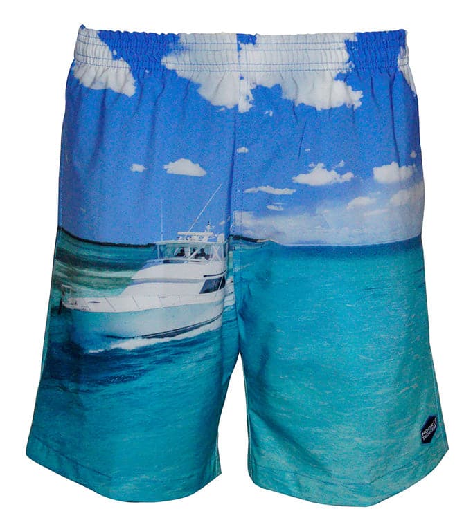 Hook & Tackle Men's Gulfstream Fishing Swim Trunk