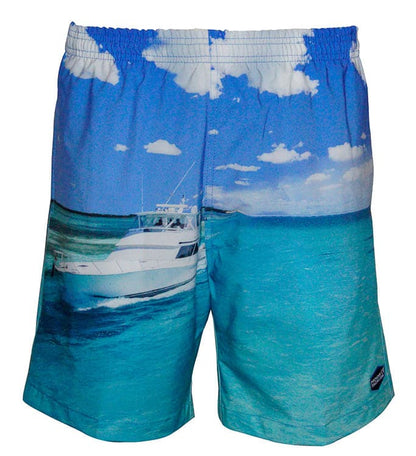 Hook & Tackle Men's Gulfstream Fishing Swim Trunk