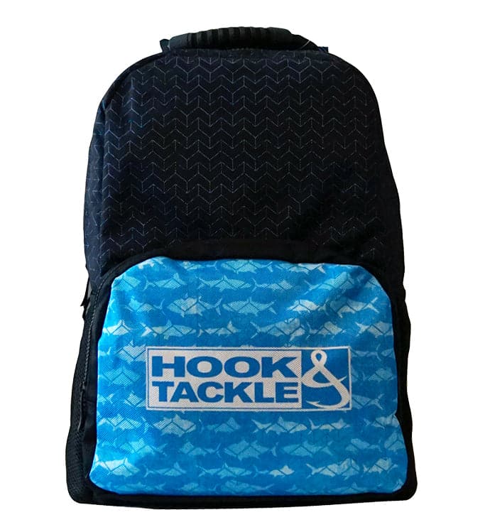 Hook & Tackle Fish Collage Fishing Backpack