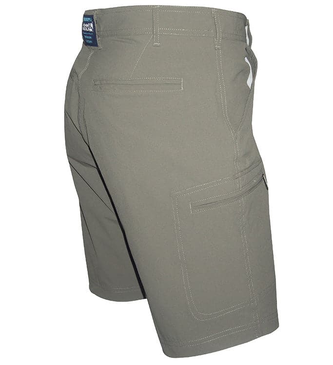 Hook & Tackle Men's Ripstop Driftwood 4-Way Stretch Fishing Short