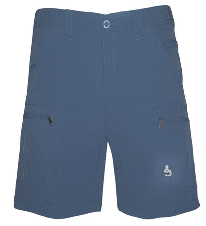 Hook & Tackle Men's Ripstop Driftwood 4-Way Stretch Fishing Short