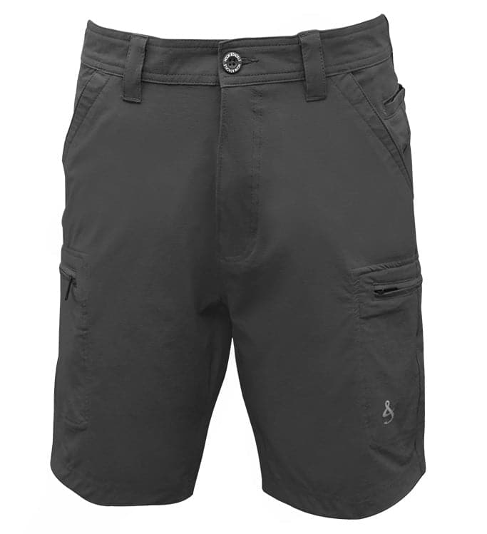 Hook & Tackle Men's Ripstop Driftwood 4-Way Stretch Fishing Short