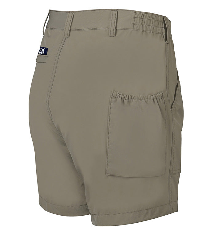 Hook & Tackle Men's Beer Can Lightweight Nylon Stretch Short
