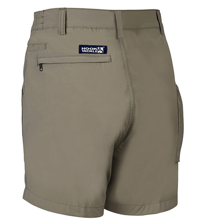 Hook & Tackle Men's Beer Can Lightweight Nylon Stretch Short