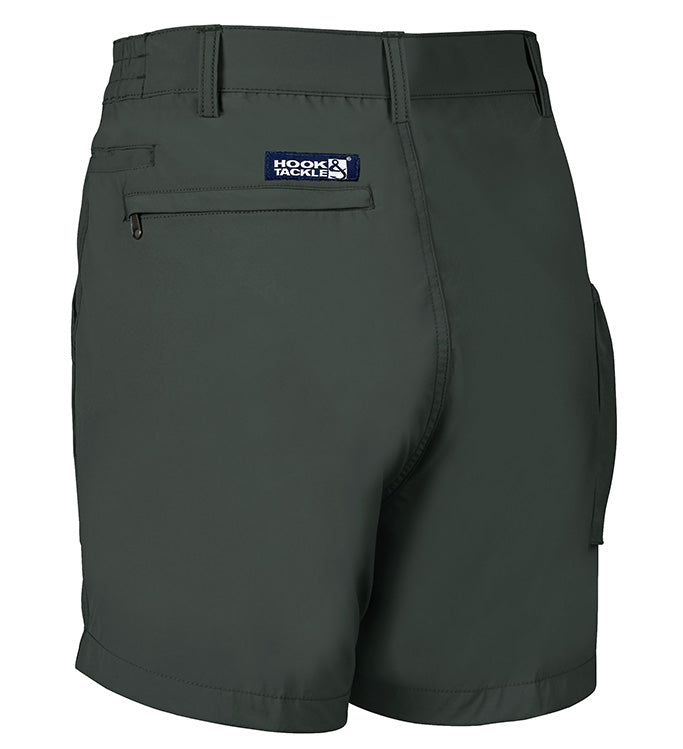 Hook & Tackle Men's Beer Can Lightweight Nylon Stretch Short