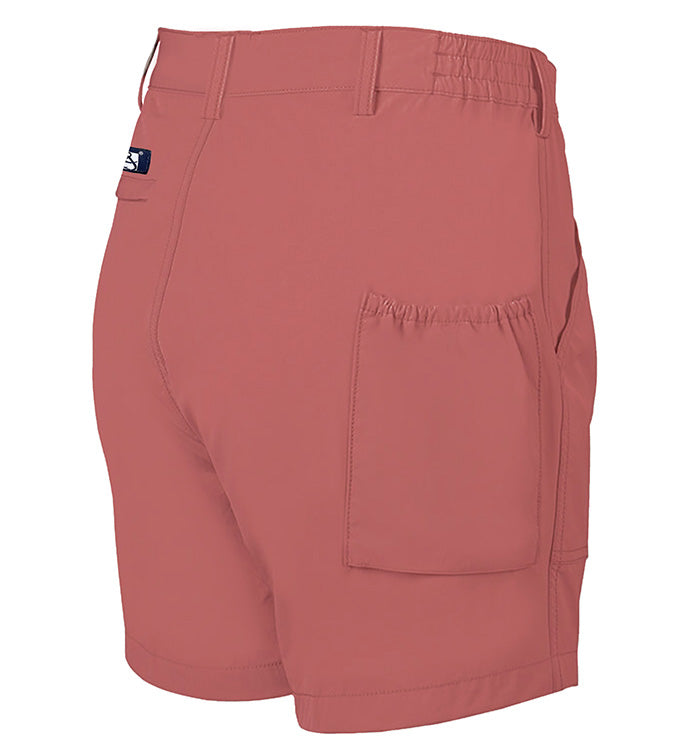 Hook & Tackle Men's Beer Can Lightweight Nylon Stretch Short