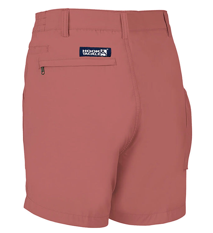 Hook & Tackle Men's Beer Can Lightweight Nylon Stretch Short