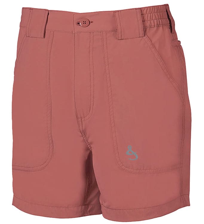 Hook & Tackle Men's Beer Can Lightweight Nylon Stretch Short
