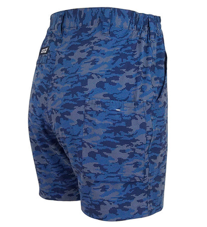Hook & Tackle Men's Dot Camo Beer Can Lightweight Stretch Short