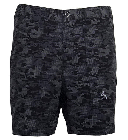Hook & Tackle Men's Dot Camo Beer Can Lightweight Stretch Short