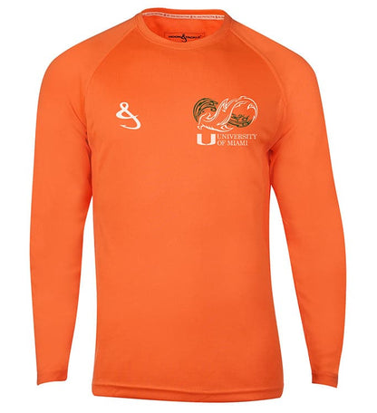 Hook & Tackle Men's Univ. of Miami Seamount L/S Shirt