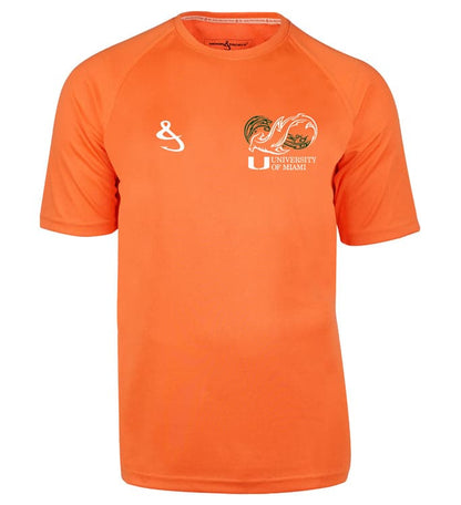 Hook & Tackle Men's Univ. of Miami Seamount S/S Shirt