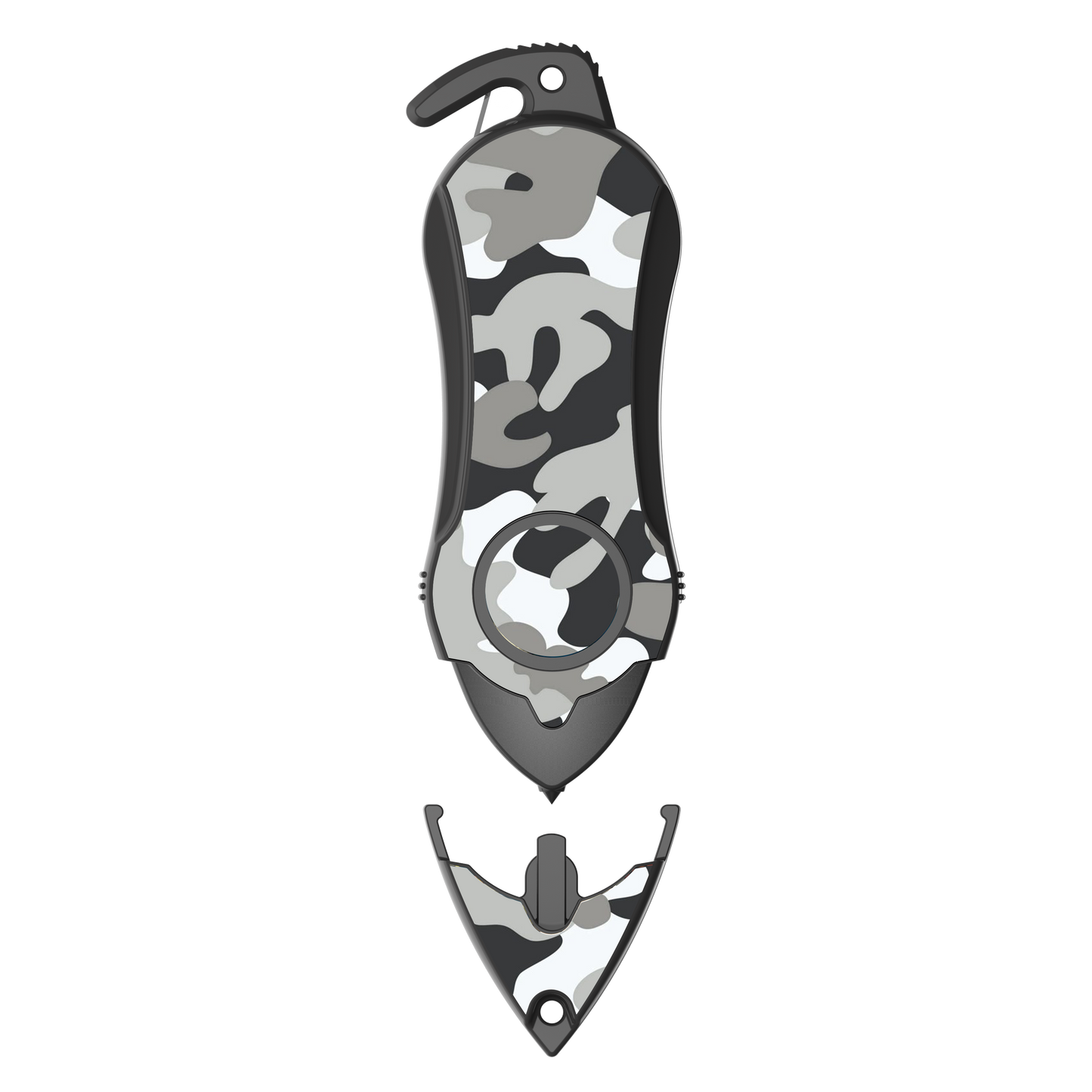Stinger Survival Tools Personal Alarm Keychain Safety Emergency Tool (Camouflage Black)