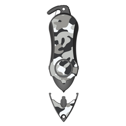 Stinger Survival Tools Personal Alarm Keychain Safety Emergency Tool (Camouflage Black)