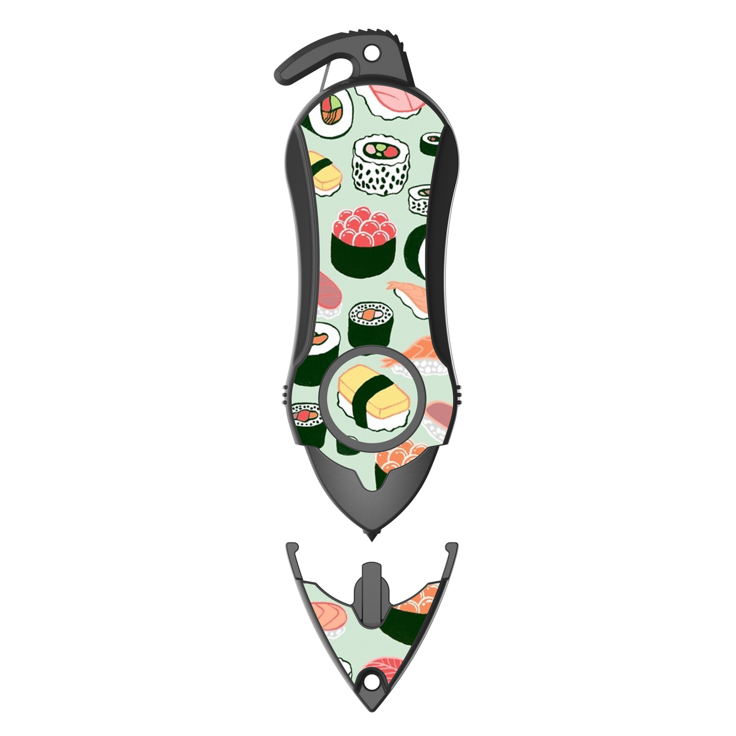 Stinger Survival Tools Personal Alarm Keychain Safety Emergency Tool  (Sushi)