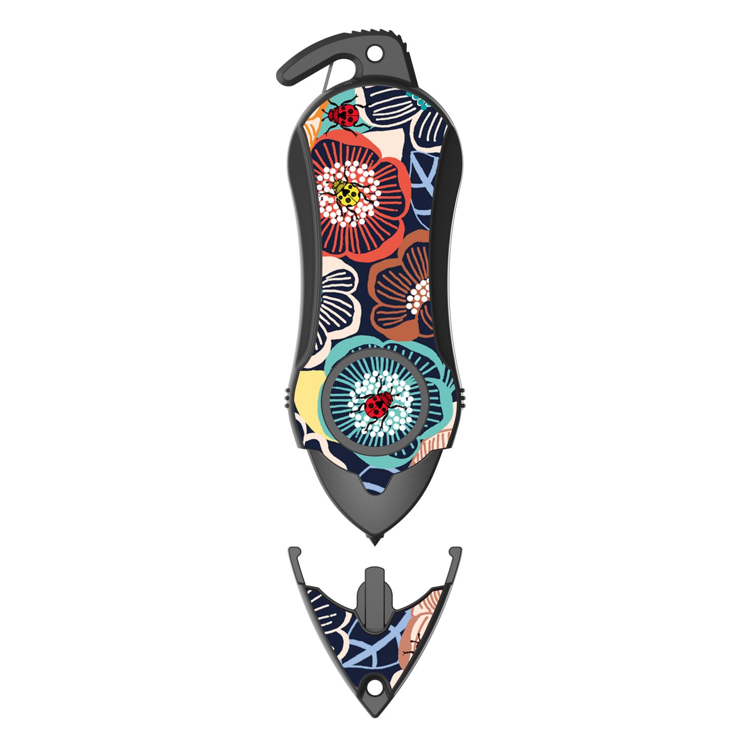 Stinger Survival Tools Personal Alarm Keychain Safety Emergency Tool (Ladybug)