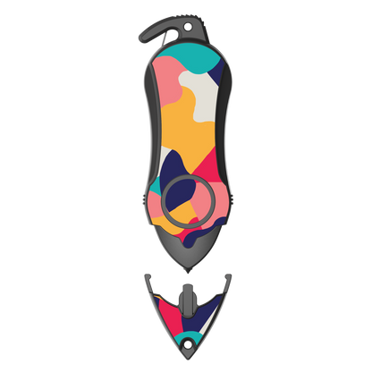 Stinger Survival Tools Personal Alarm Keychain Safety Emergency Tool (Colorful)