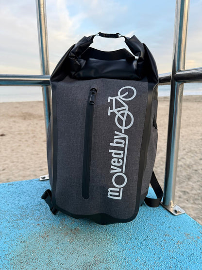 Moved By Bikes Dry Bag Backpack