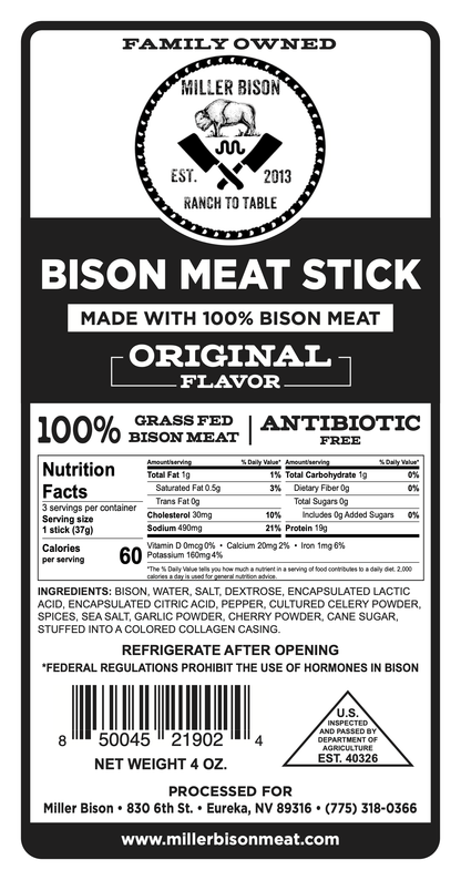 Miller Bison APT Ultimate Carnivore Snack Pack