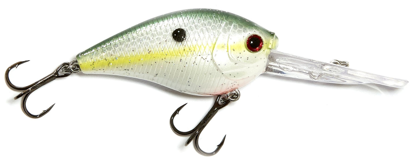 Vicious Fishing Crankbait - MC65 Medium Diver - Green Sexy