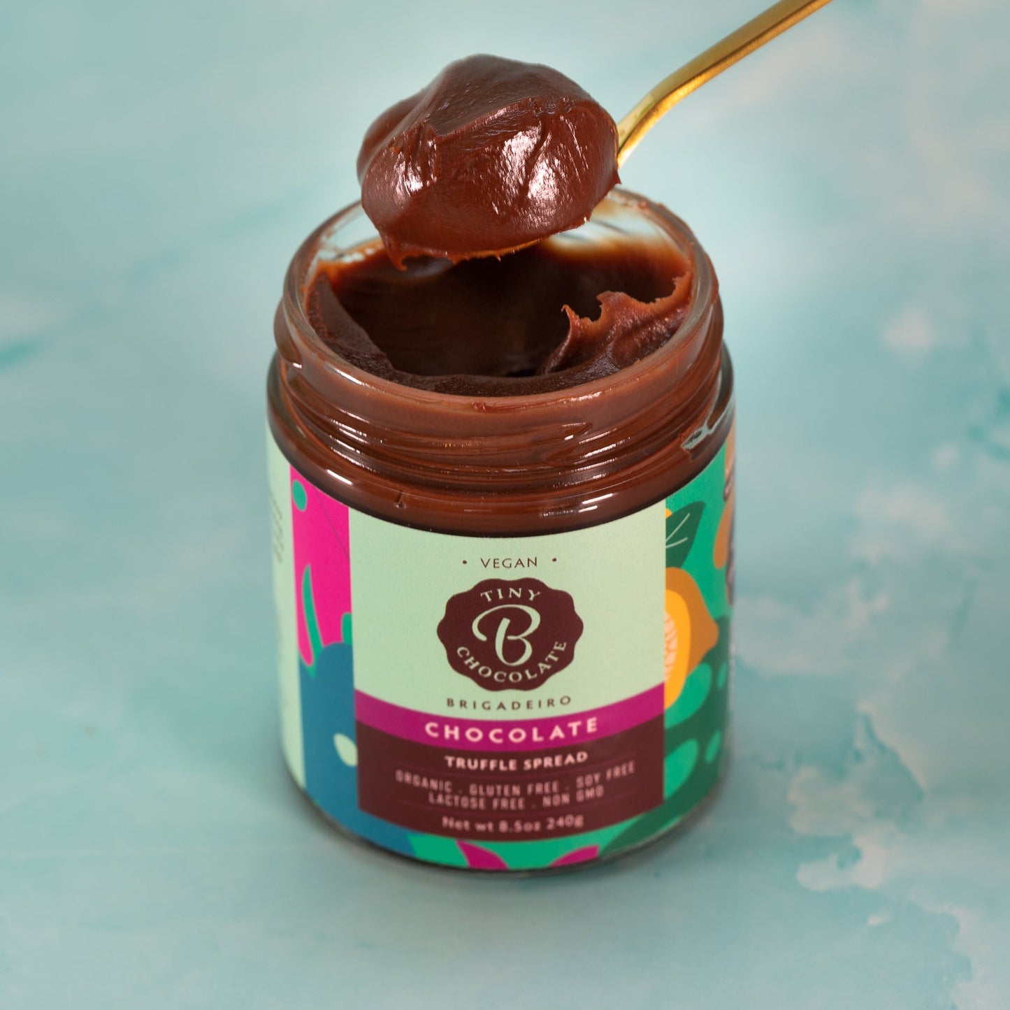 tinyB chocolate Vegan Dark Chocolate Brigadeiro Spread