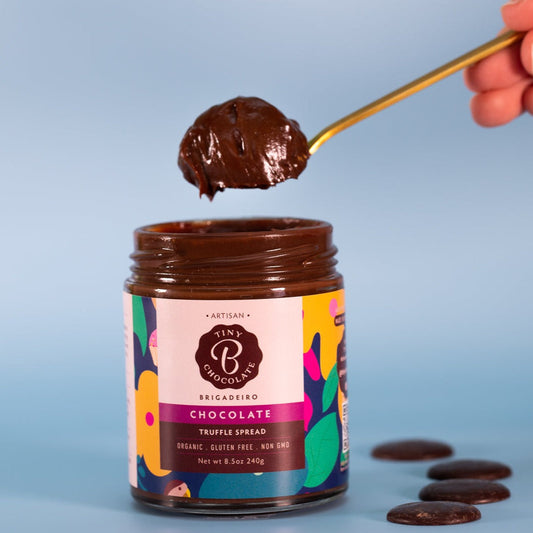 tinyB chocolate Dark Chocolate Brigadeiro Spread
