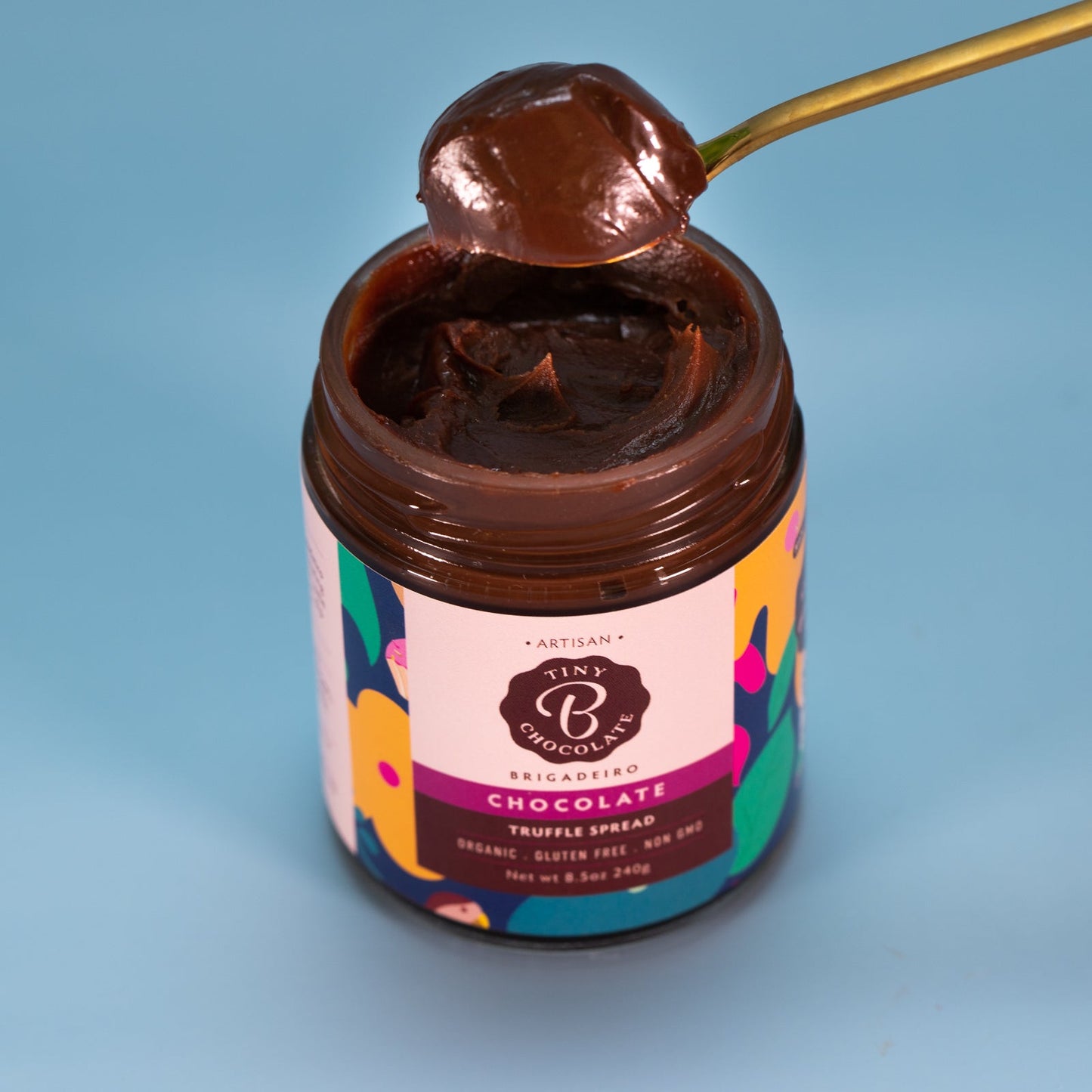 tinyB chocolate Dark Chocolate Brigadeiro Spread