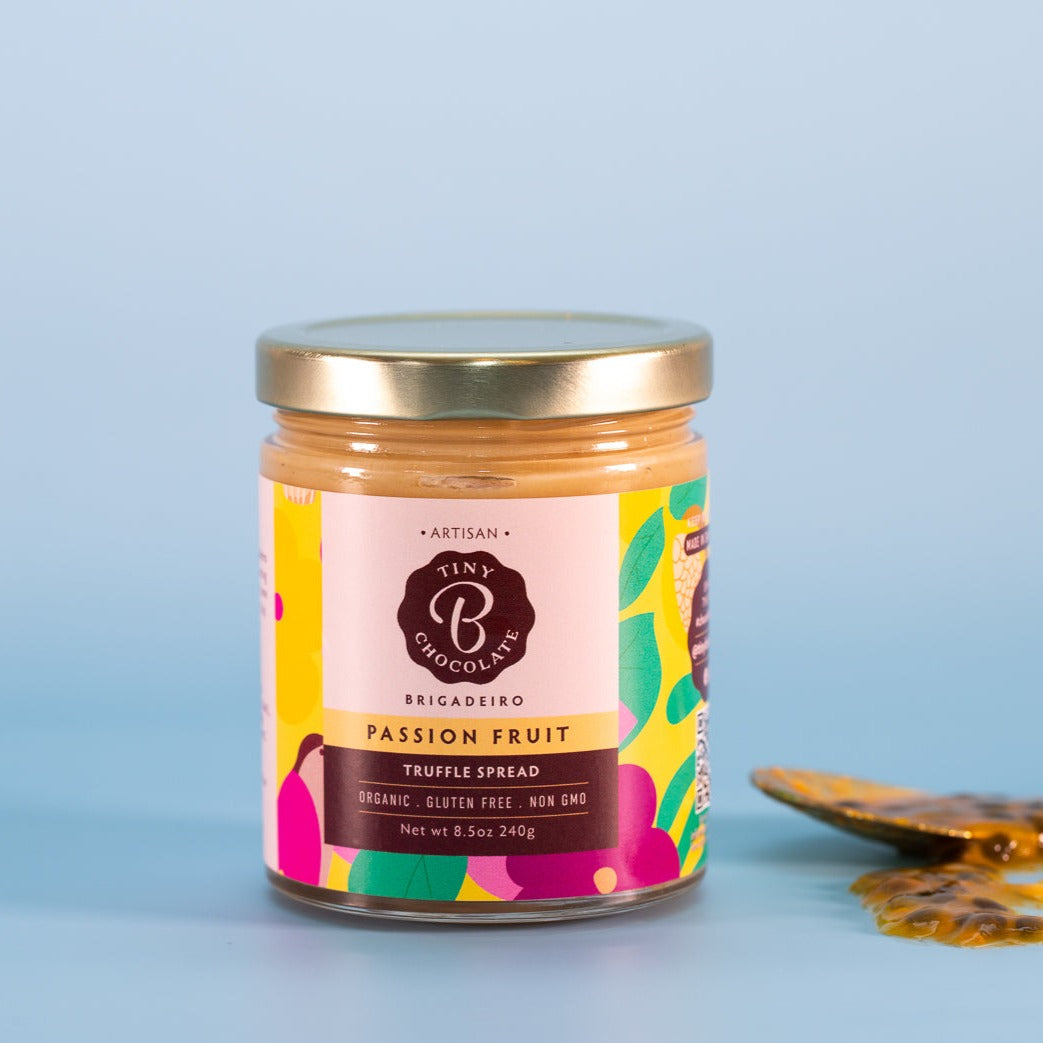 tinyB chocolate Passion Fruit Brigadeiro Spread
