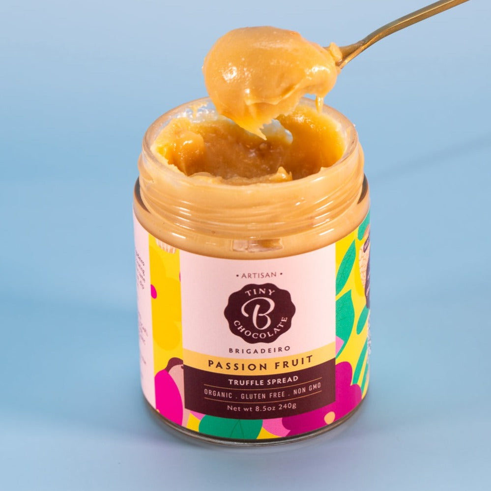 tinyB chocolate Passion Fruit Brigadeiro Spread