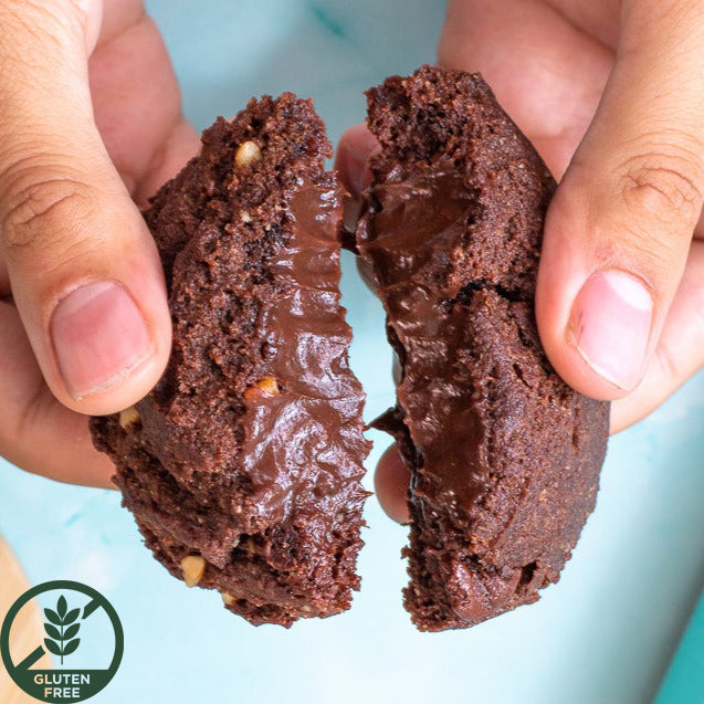 tinyB chocolate Double Chocolate LavaCookies