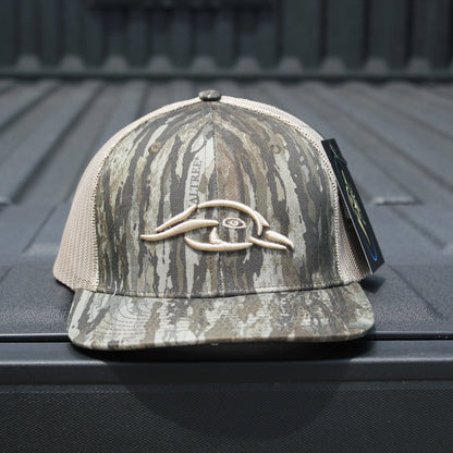 American Flyway Waterfowl Realtree Legacy AFW Duck Logo Trucker