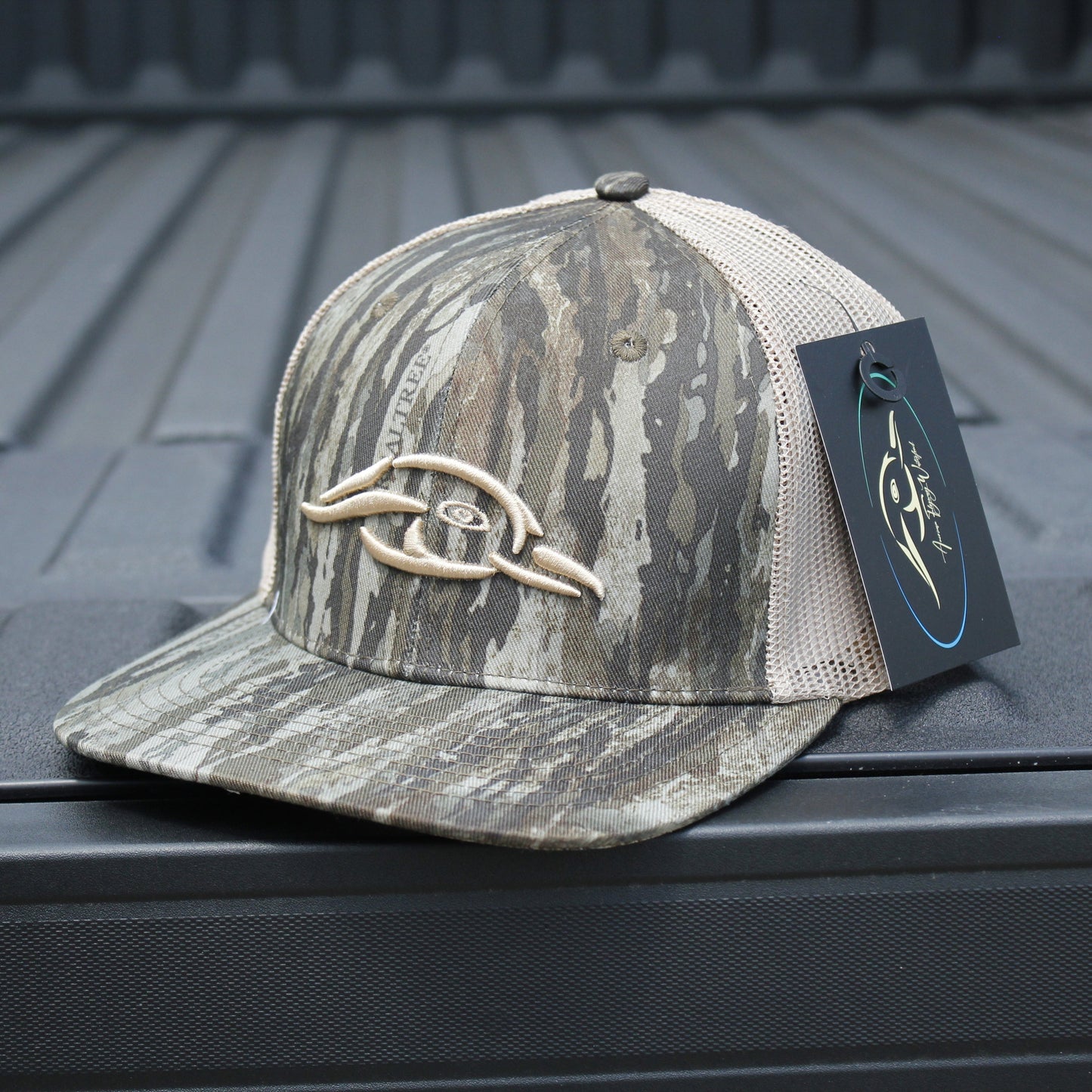 American Flyway Waterfowl Realtree Legacy AFW Duck Logo Trucker