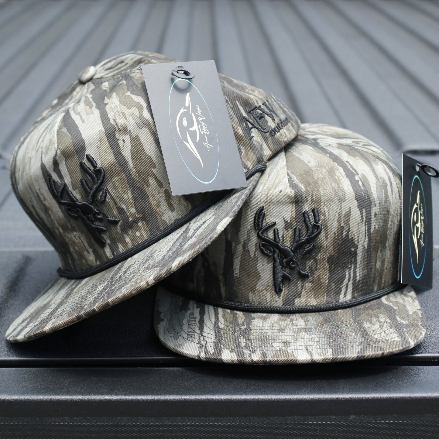 American Flyway Waterfowl Old Rope Hat Realtree Legacy w- Buck Design