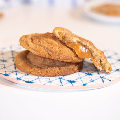 tinyB chocolate Snickerdoodle Salted Caramel LavaCookies