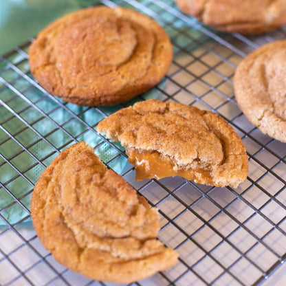 tinyB chocolate Snickerdoodle Salted Caramel LavaCookies