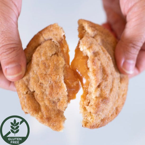 tinyB chocolate Snickerdoodle Salted Caramel LavaCookies