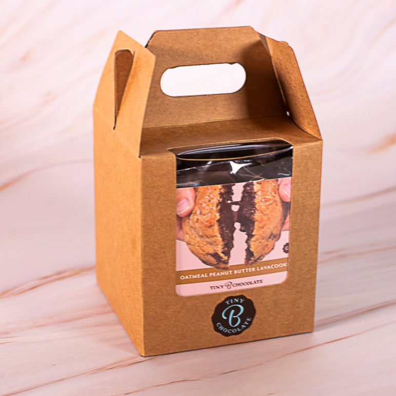 tinyB chocolate Oatmeal Peanut Butter & Chocolate LavaCookies