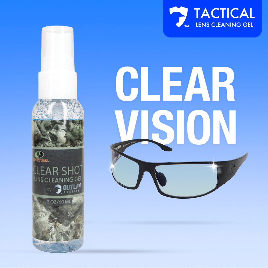 OutLaw Eyewear Mossy Oak ClearShot 2 Oz. Lens Cleaner Spray - 4 Pack