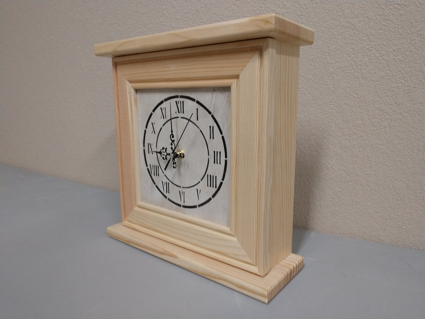 Liberty Home Concealment "Peacemaker” Wooden Gun Concealment Clock
