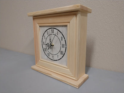 Liberty Home Concealment "Peacemaker” Wooden Gun Concealment Clock