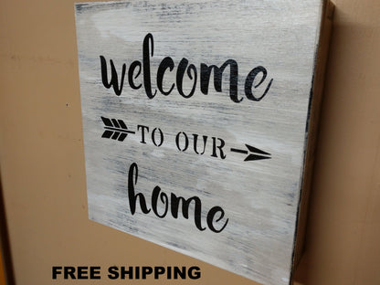 Liberty Home Concealment "Welcome to Our Home" Mini Concealment Wall Art Box