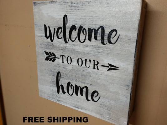 Liberty Home Concealment "Welcome to Our Home" Mini Concealment Wall Art Box