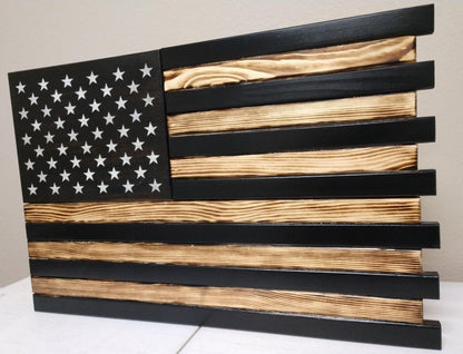 Liberty Home Concealment Single Compartment Small American Flag Gun Concealment Case