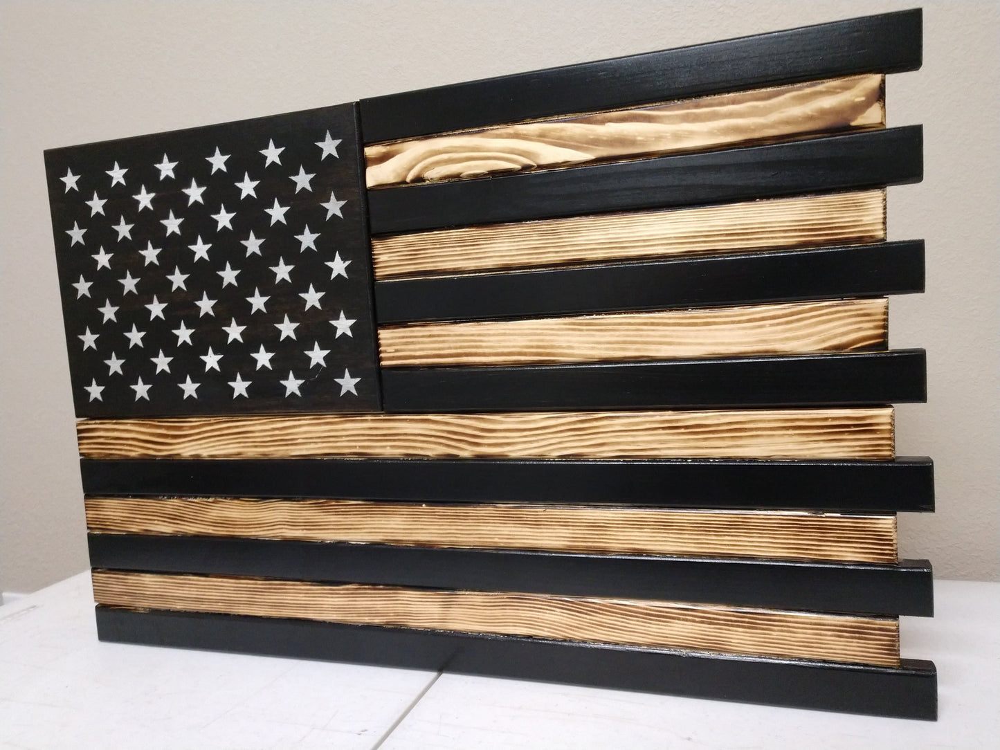 Liberty Home Concealment Dual Compartment Small American Flag Gun Concealment Case