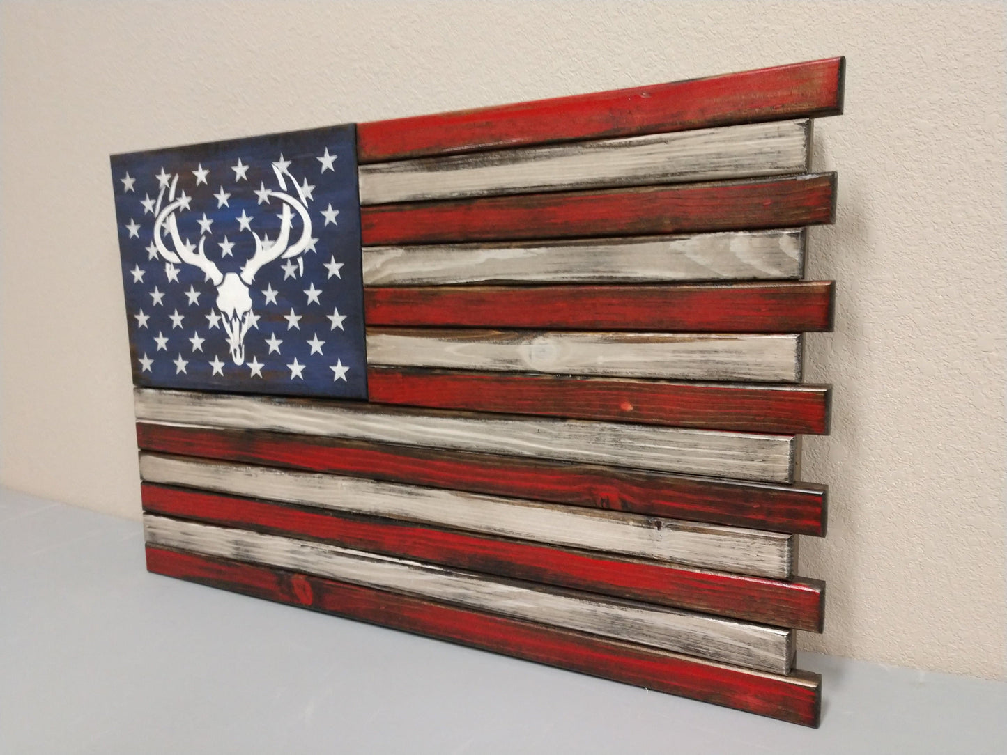 Liberty Home Concealment Dual Compartment Small American Flag Gun Concealment Case
