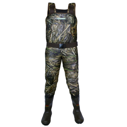 Paramount Outdoors BAYOU 3.5mm Neoprene Camo Chest Wader 600g Boots