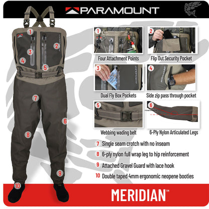 Paramount Outdoors MERIDIAN Chest Wader