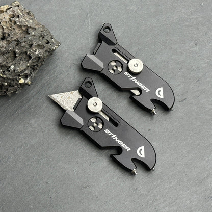 Stinger Survival Tools EDC Tool, Keychain Utility - Matte Black