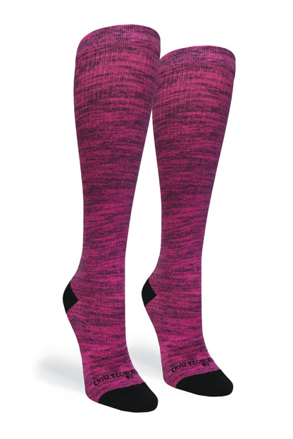 Crazy Compression Magenta Heather - (Standard & Extra Wide)