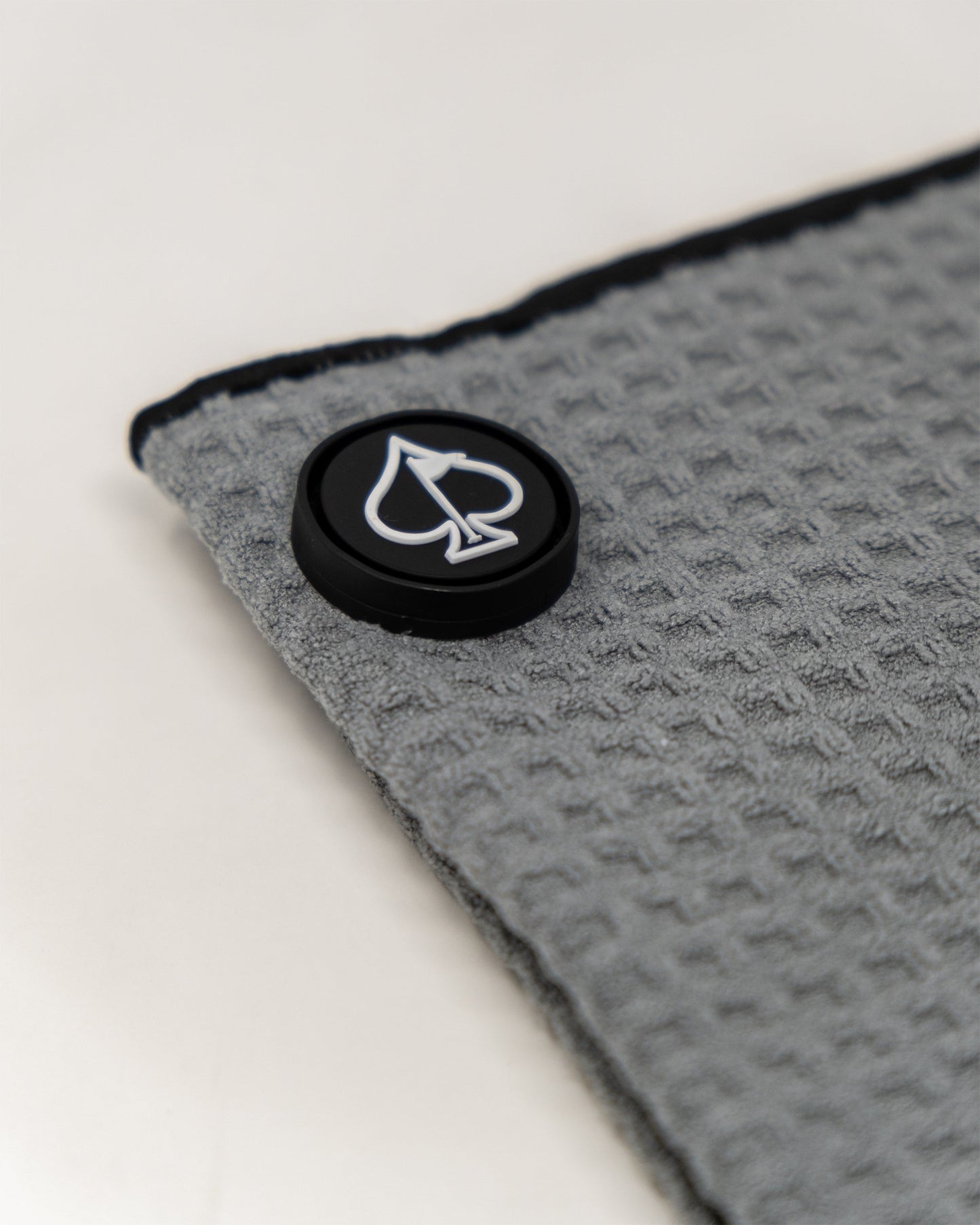 Pins and Aces Magnetic Towel - Gray